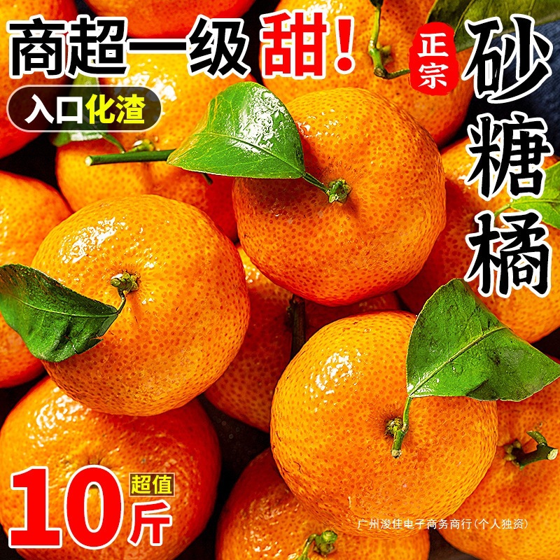 新鲜水果当季广西包邮沙糖桔砂糖整箱贡柑橘子金秋蜜桔橘二级